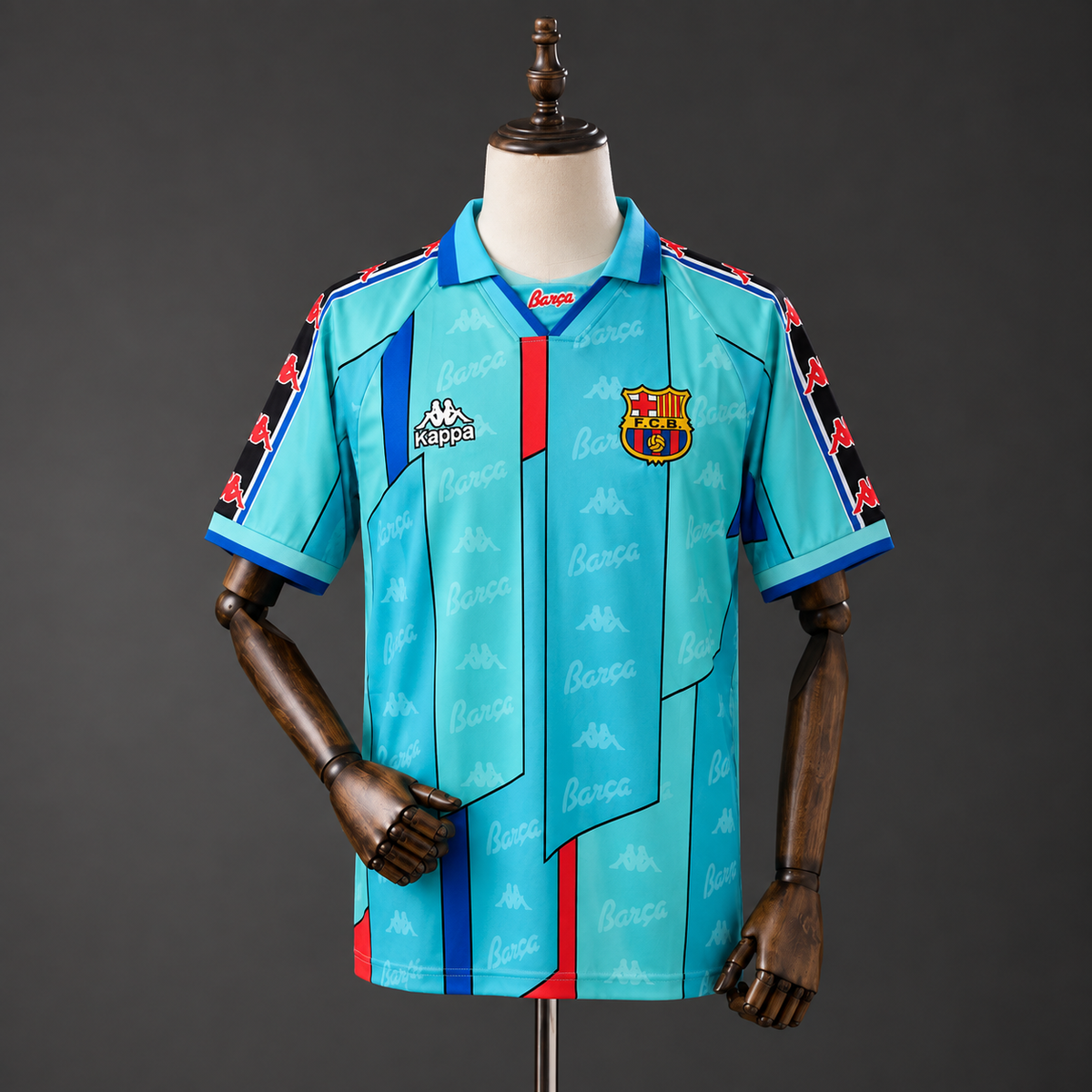 Barcelona 96/97 Away Kit - Retro