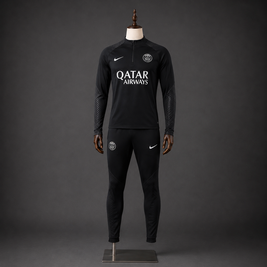 PSG Tracksuit - Triple Black