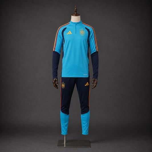 Spain Tracksuit WC 26 - Blue/Navy