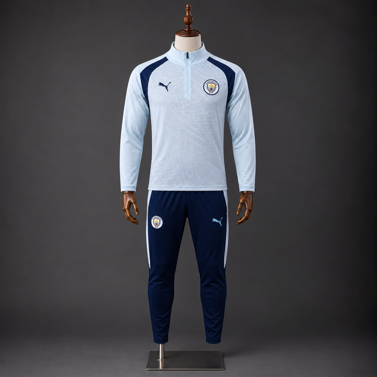 Manchester City Tracksuit 26/27 - Blue/Navy